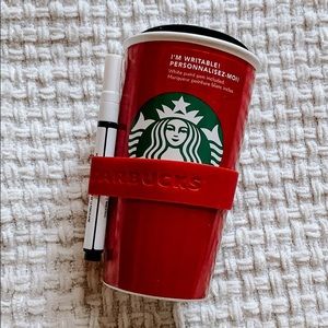 Starbucks famous red holiday christmas to go cup